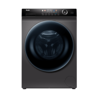 海尔(Haier)10公斤洗烘一体滚筒洗衣机 变频家用全自动 智能投放 巴氏除菌 香薰洗G100208HBD12S