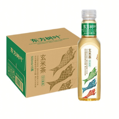 农夫山泉东方树叶玄米茶复合茶饮料500ml