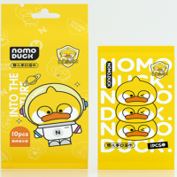 nomoduck 10片婴儿手口湿巾独立装