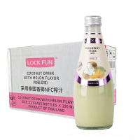 乐可芬哈蜜瓜味椰子饮料(含椰果)290ml