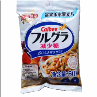 进口Calbee卡乐比减糖水果口味50g