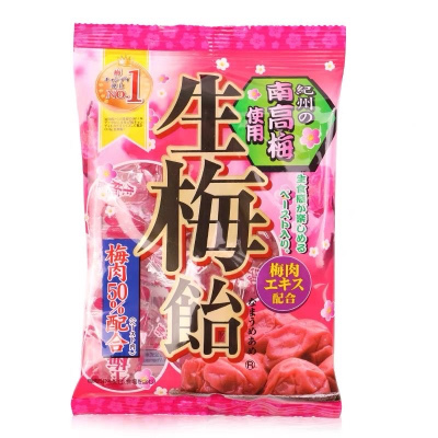 日本理本梅子味糖果72g