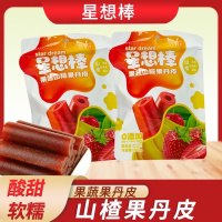 星想棒果蔬山楂果丹皮150g