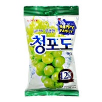 乐天青葡萄味硬糖