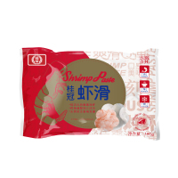 桂冠 虾滑 150g 火锅冻品 鲜甜 海洋风味 南美白对虾
