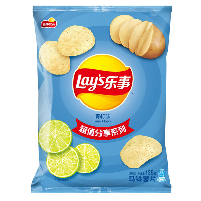 乐事青柠味135g