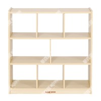 华森葳儿童家具 新哈佛8格中空柜