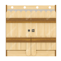 华森葳 儿童成套家具 根部观察墙板