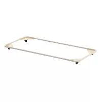 便携式儿童床架-木色