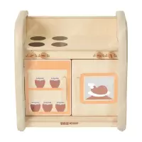 华森葳儿童家具 淘乐幼儿厨房灶台+洗涤台