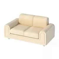 新泰迪贵族双人沙发 - 深米色