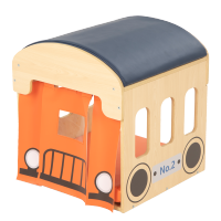 华森葳火车攀爬-火车尾钻笼-深蓝色