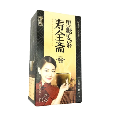 寿全斋黑糖姜茶72g