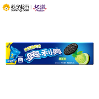 奥利奥(OREO) 夹心饼干 零食 冰淇淋抹茶味97g
