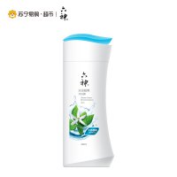 六神冰凉超爽沐浴露450ml(男士女士沐浴乳液 薄荷香气 保湿滋润 劲凉提神 冰片桑叶双重植萃 消暑控油)