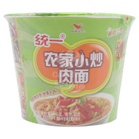 统一来一桶农家小炒肉面