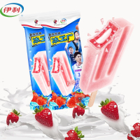 冰工厂草莓炼乳棒冰70克