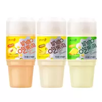 优洋菠萝果肉奶昔370ml