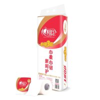 [苏宁易购超市]心相印 卷纸 心柔系列 3层120克*10卷 卷筒卫生纸