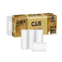 洁柔卫生纸(金尊无芯)1800g(12卷装)