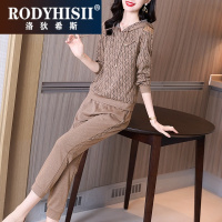 RODYHISII品牌卫衣套装女春季新款时尚洋气时髦跑步运动百搭卫衣裤子两件