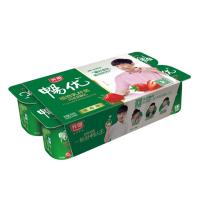 光明畅优发酵(草莓味)酸奶八连杯100g*8