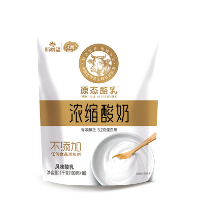 新希望源态酪乳浓缩酸奶 100g*10