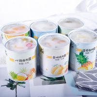 酸奶水果罐头6罐装新鲜橘子桃西米露混合整箱休闲零食什锦菠萝