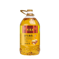 花生调和油物理压榨非转基因植物花生油食用油家用大桶5L