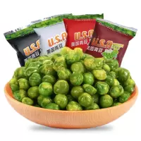 [2斤特价]蒜香味牛肉味香辣味青豆 豌豆坚果炒货零食500g-2000g