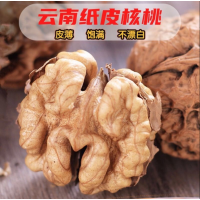 云南纸皮核桃薄皮薄壳新货生核桃新核桃批发