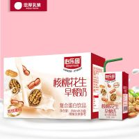 核桃花生早餐奶牛奶饮品250ml*24盒整箱批发学生便宜