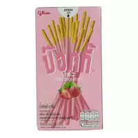 格力高(Pocky)草莓味涂层饼干47g