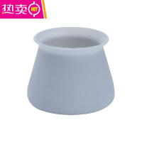 桌椅脚垫硅胶防滑耐磨椅子桌脚套餐椅家具桌脚垫保护凳脚套 FENGHOU 4个装灰色加厚 3*4cm