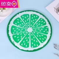 FENGHOU春夏季清凉坐垫趣味透明水果卡通散热垫圆形凝胶冰垫多清凉垫