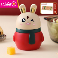 FENGHOU牙签盒自动弹出高颜值家用个性创意可爱小兔子网红牙签筒桶罐 故宫红+牙签1包(100根/包)