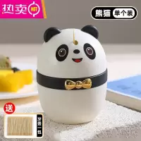 FENGHOU熊猫牙签盒自动弹出家用个性牙签筒网红卡通可爱熊猫牙签罐 [小熊猫牙签盒]一个装-送一包牙签