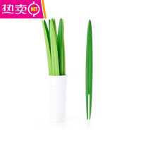 FENGHOU创意竹叶水果叉树叶水果签家用点心蛋糕甜品叉简约可爱卡通小叉子 竹叶水果叉 10只混装