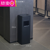 FENGHOU酒店大堂不锈钢立式电梯口垃圾桶带烟灰缸走廊过道吸烟灭烟柱商用