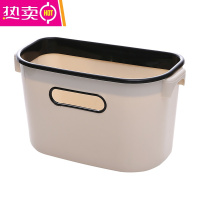 FENGHOU还不晚厨房壁挂垃圾桶小号家用橱柜门挂式拉圾筒卫生间塑料废纸篓