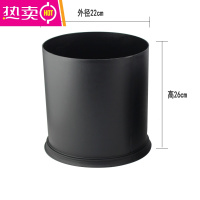 FENGHOU客房圆形阻燃双层专用内桶宾馆酒店酒吧KTV垃圾桶22cm