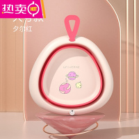 FENGHOU3个装初新生婴儿专用品洗脸屁屁儿童可折叠脸盆家用小盆子套装