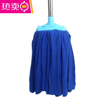 FENGHOU宽头超细纤维拖把棉线普通家用毛巾墩布老式不锈钢杆吸水布条