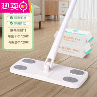 FENGHOU静电除尘拖把2021新款懒人一次性拖布平板拖地器家用一拖