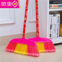 FENGHOU厂家优质实木柄塑料头除尘清洁厂房客厅硬毛塑料加宽簸箕