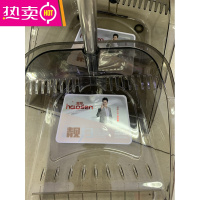 FENGHOU水晶透明家用软毛尖丝扫把簸萁套装带梳齿的苕帚畚斗扫地器