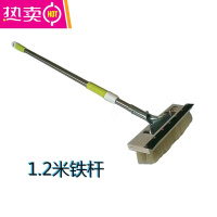 FENGHOU2.4米铁镀锌伸缩杆大货车车刷公交大客汽车车刷猪鬃软毛洗车刷子