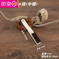 FENGHOU猪鬃刷 文玩刷子 核桃刷 硬毛清洁刷纯野猪毛刷鬃毛大号手工刷小