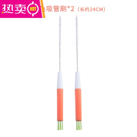 FENGHOU吸管刷婴儿奶瓶吸管刷子清洁刷子宝宝奶嘴清洗刷加粗加长杯刷套装