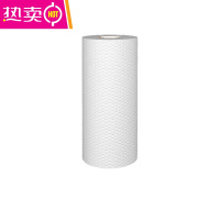 FENGHOU懒人抹布干湿两用家务清洁用品厨房用纸专用纸巾一次性洗碗 布家 加厚可水洗白色2卷[100片]